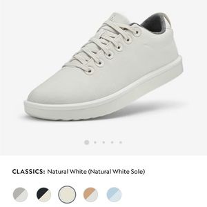 White All Birds Woven Wool Piper’s New